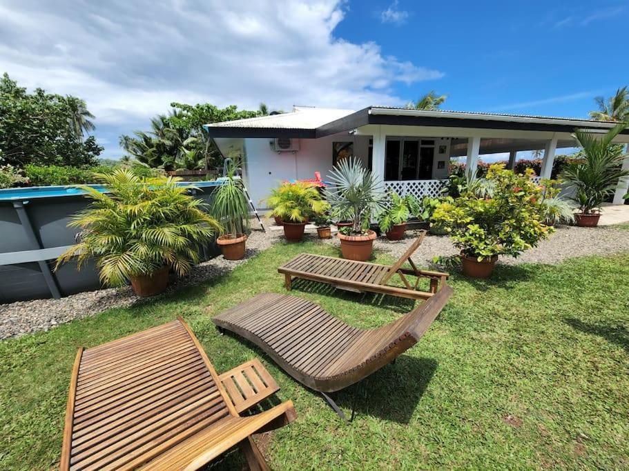 Maddy'S House Villa Maatea Bagian luar foto